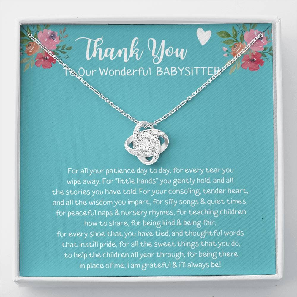 Thank You To Our Wonderful Babysitter