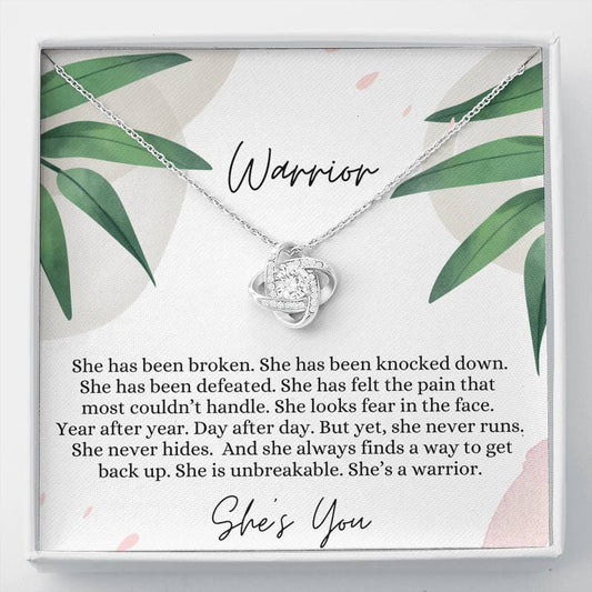 Warrior - Love Knot Necklace