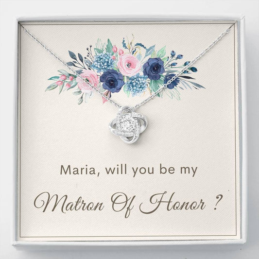 Matron Of Honor - Love Knot Necklace