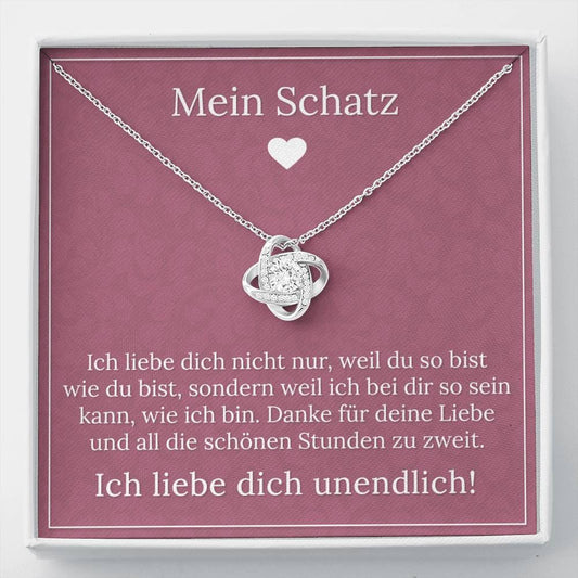 Mein Schatz - Ich liebe Dich - German Message Card