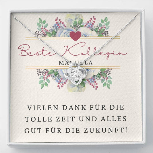 Beste Kollegin - Love Knot Necklace