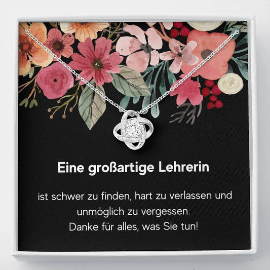 Eine Grossartige Lehrerin - Love Knot Necklace