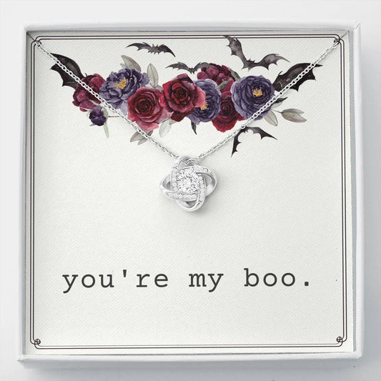 You're My Boo - Love Knot Necklace