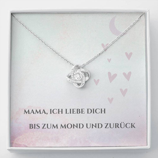 Mama Ich Liebe Dich - Love Knot Necklace