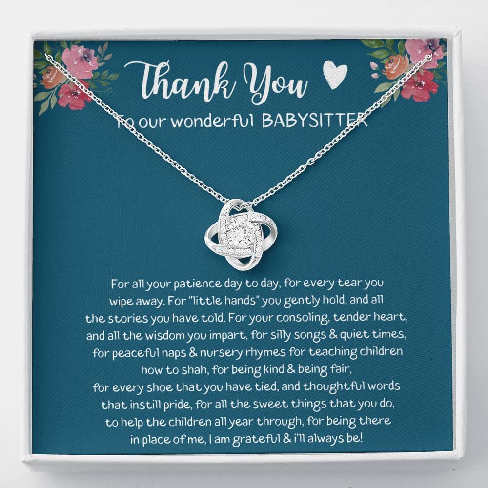 Thank You To Our Wonderful Babysitter