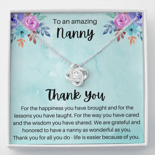 To An Amazing Nanny - Thank You