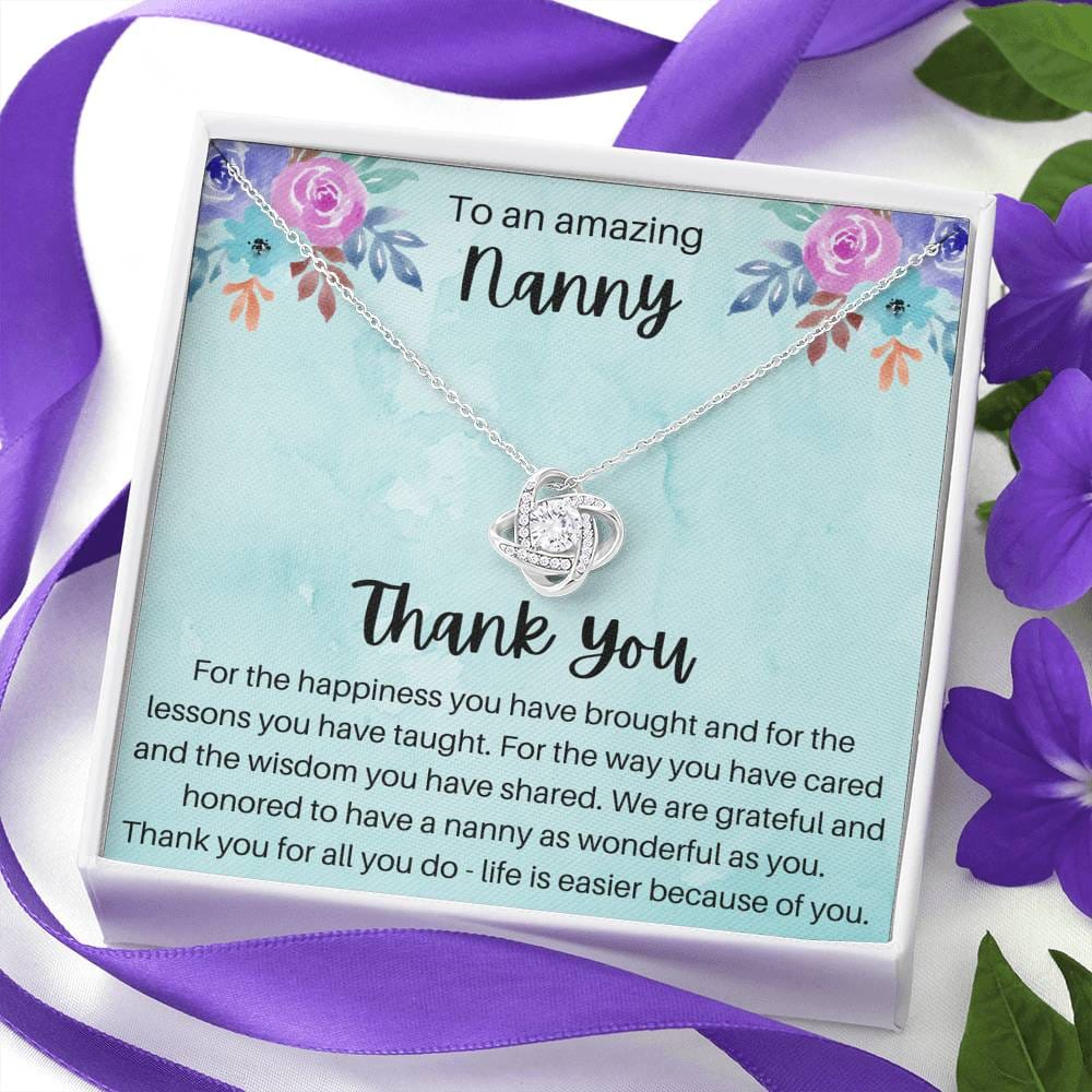 To An Amazing Nanny - Thank You