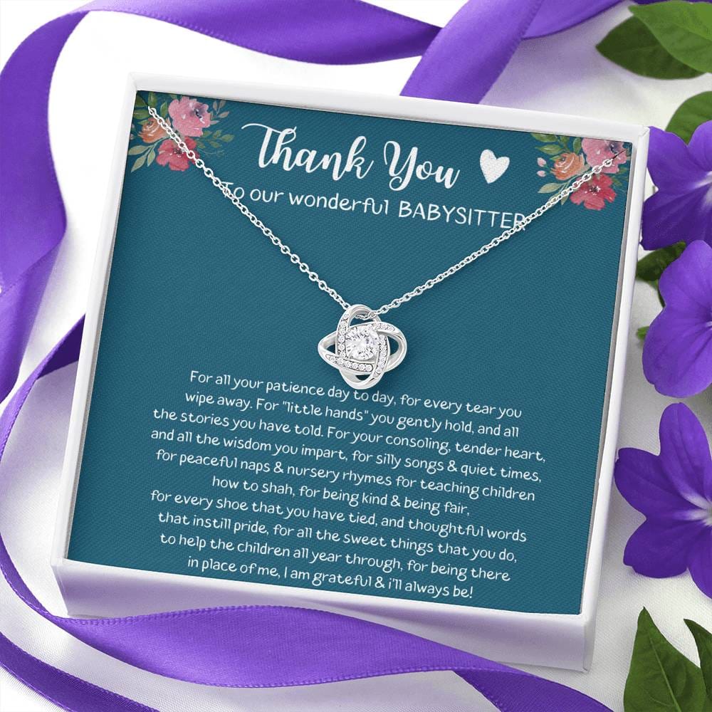 Thank You To Our Wonderful Babysitter