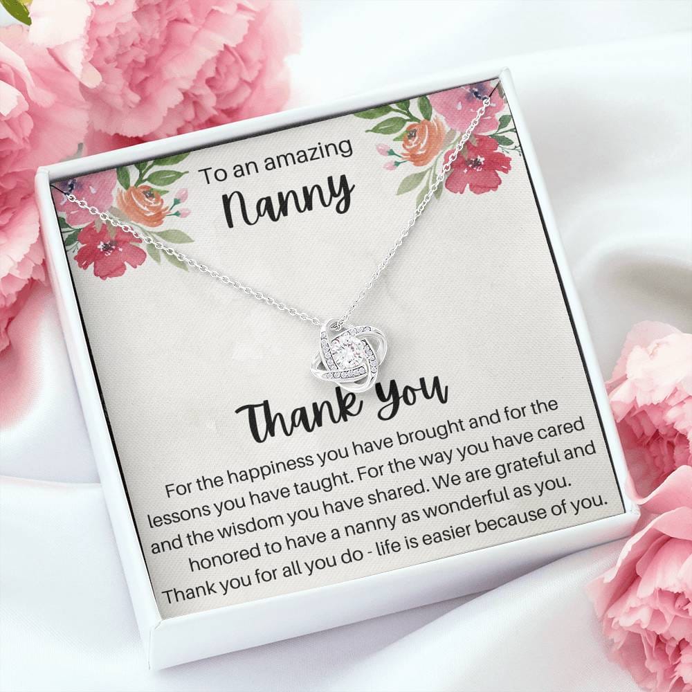 To An Amazing Nanny - Thank You