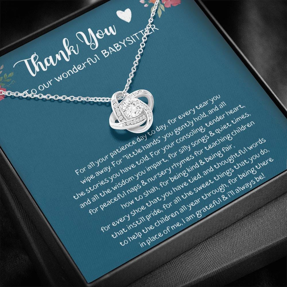 Thank You To Our Wonderful Babysitter