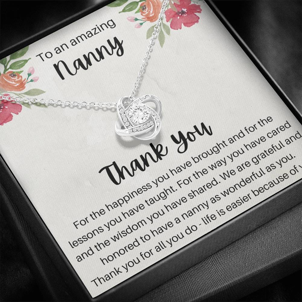 To An Amazing Nanny - Thank You