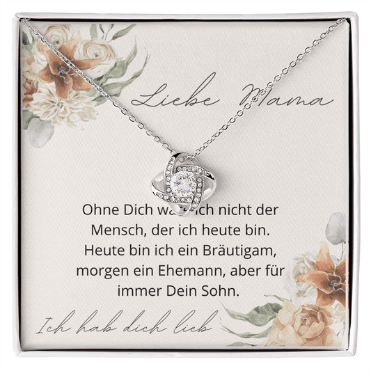 Liebe Mama - Love Knot Necklace