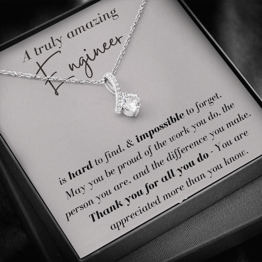 A Truly Amazing Engineer - Alluring Beauty Necklace