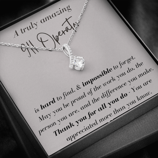 A Truly Amazing 911 Operator - Alluring Beauty Necklace
