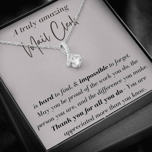 A Truly Amazing Mail Clerk - Alluring Beauty Necklace