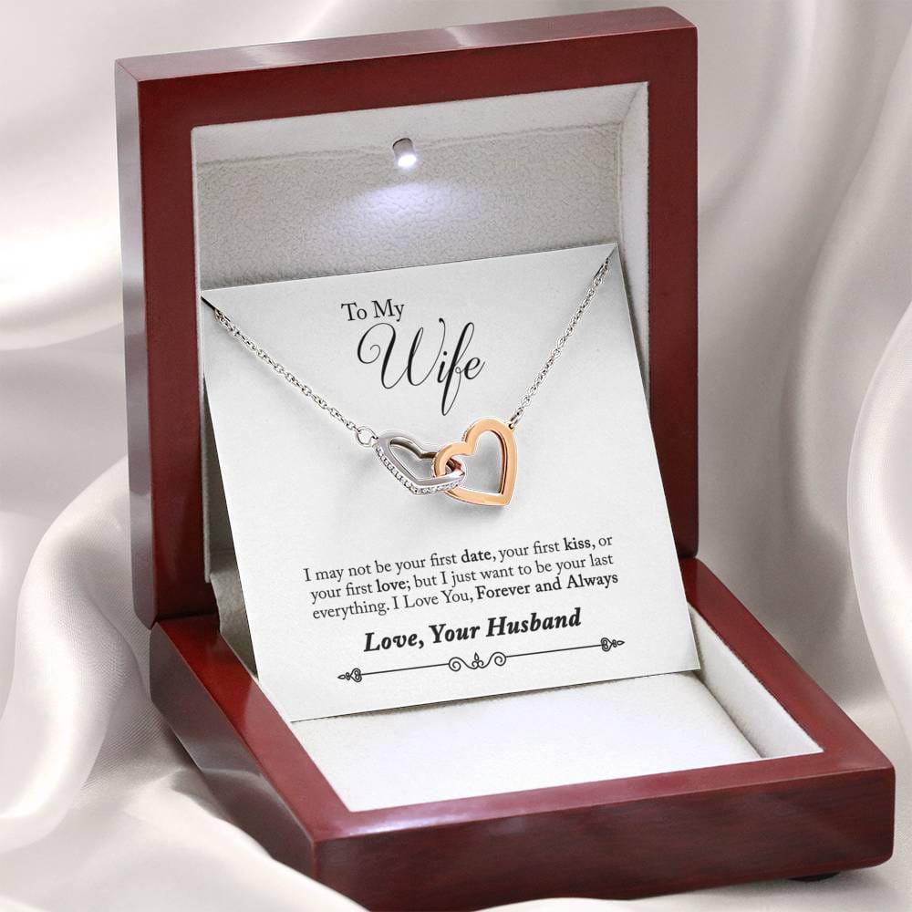 To My Wife - I Love You, Forever And Always - Interlocking Heart