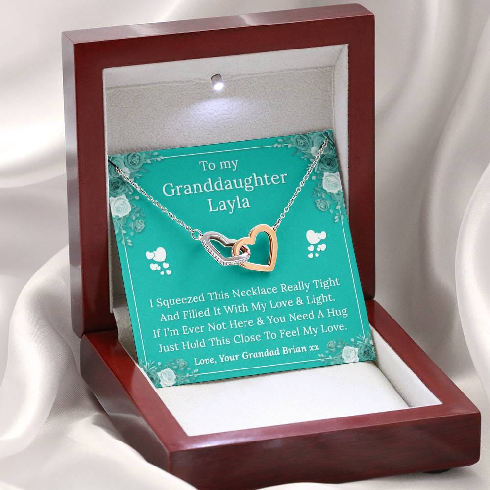 To My Granddaughter Layla Custom Order