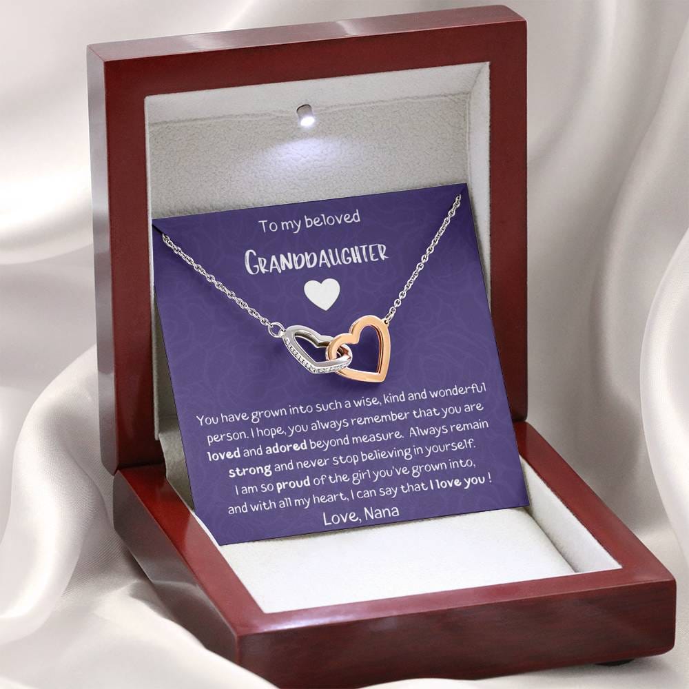 To My Beloved Granddaughter - Love Nana