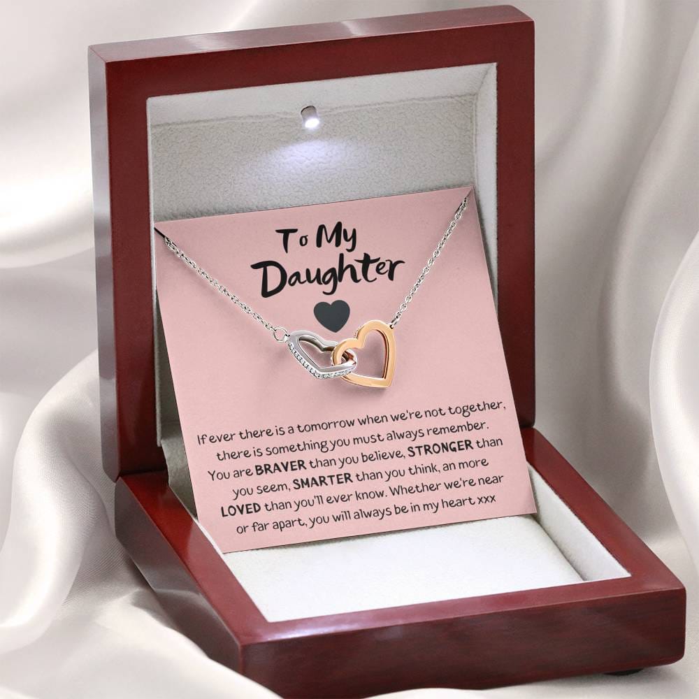 To My Daughter light pink