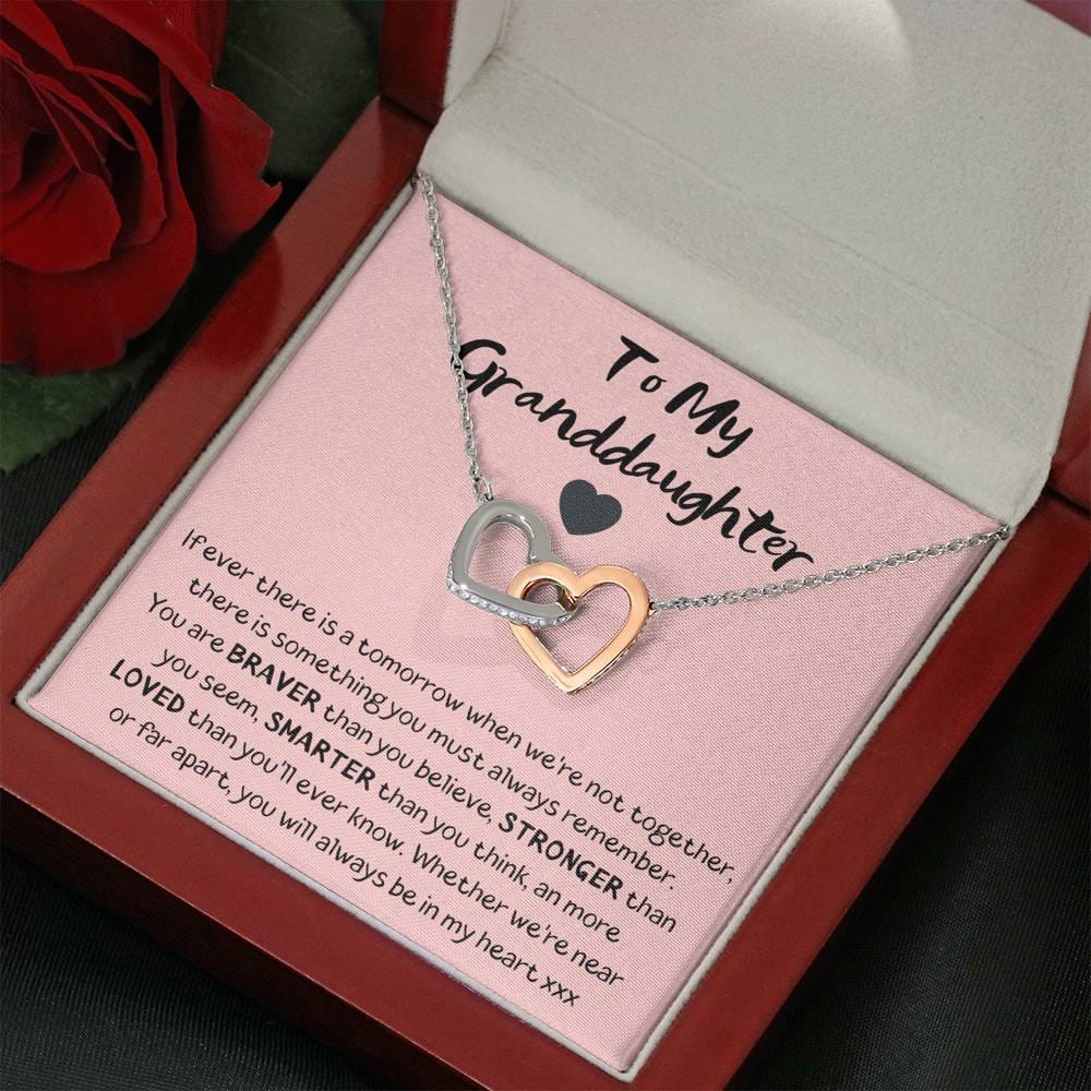 To My Granddaughter light pink
