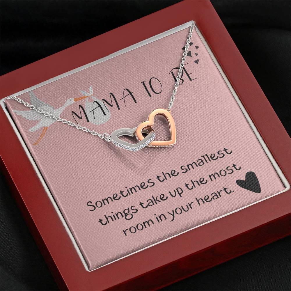 Mama To Be - Interlocking Heart Necklace