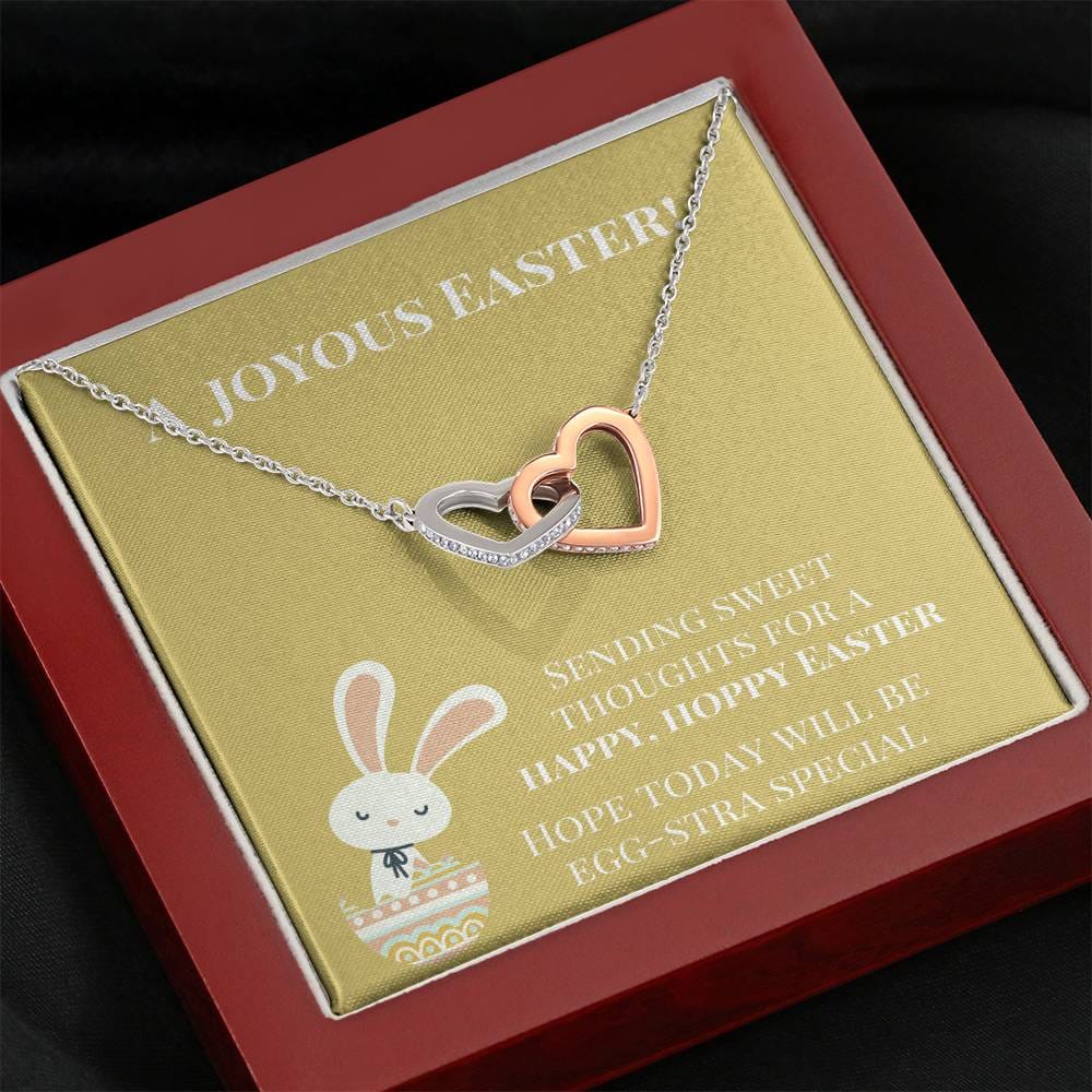 A Joyous Easter - Interlocking Hearts Necklace