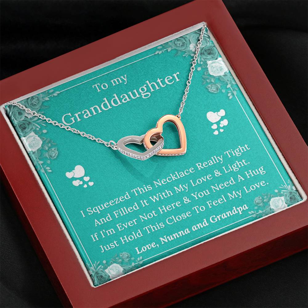 To My Granddaughter - From Nunna And Grandpa