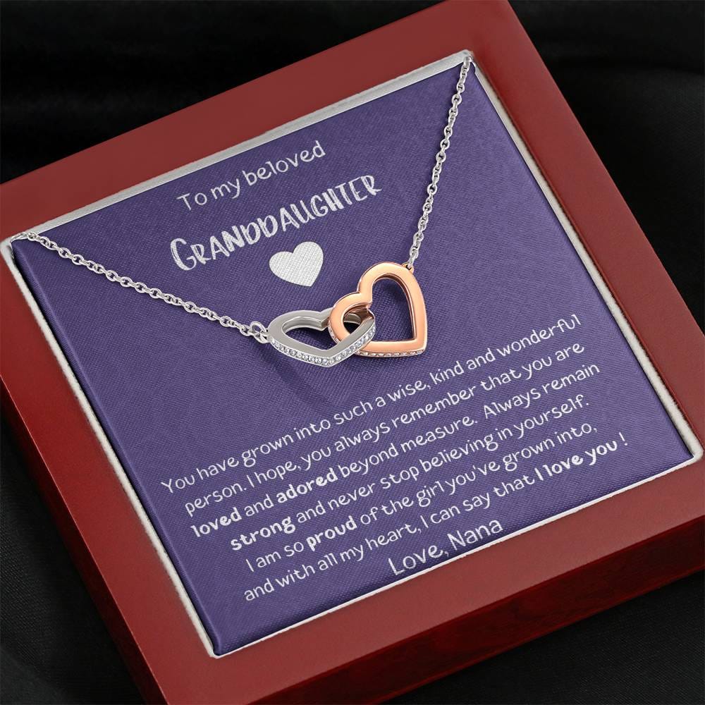 To My Beloved Granddaughter - Love Nana