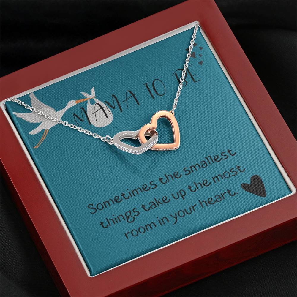 Mama To Be - Interlocking Heart Necklace